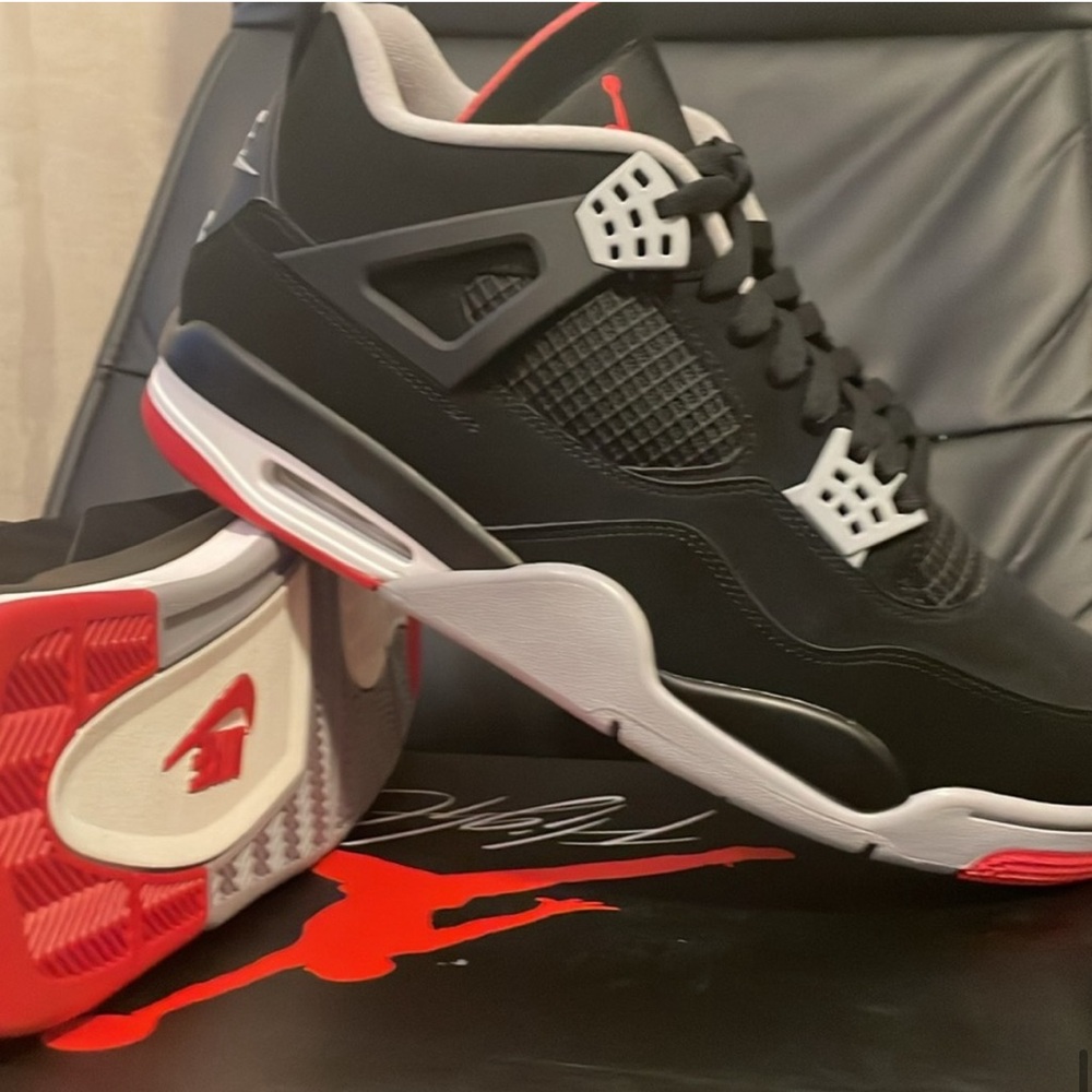 Brand New Air Jordan 4 Retro Bred Men's Size 13 Never worn before